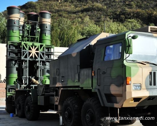 圖為中國(guó)的紅旗9型導(dǎo)彈的導(dǎo)彈起豎發(fā)射架上，采用了日本某品牌生產(chǎn)的AZ8112型行程開關(guān)